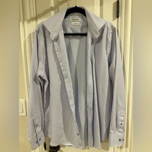 Twillory Non-Iron Trim Fit SafeCotton Dress Shirt (16, 34/35)